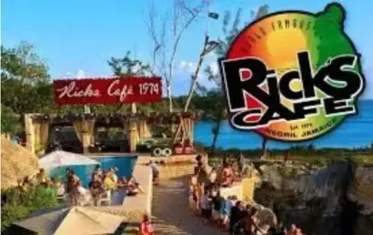 Rick's Cafe entrance in Negril